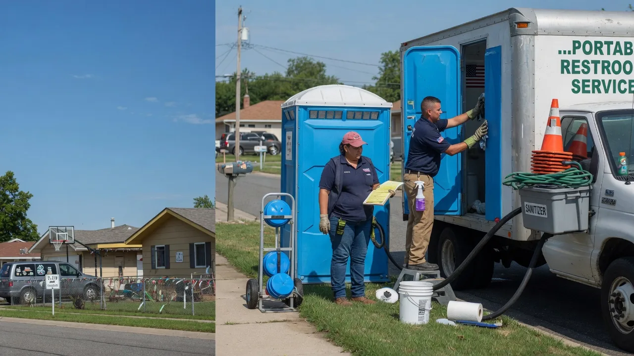 Portable Toilet Rental in Oak Creek, WI near me